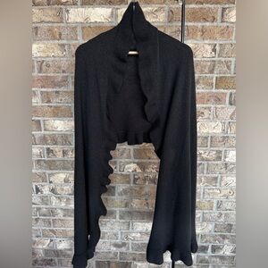 Lilly Pulitzer Cashmere Ruffle Wrap Scarf Cashmere